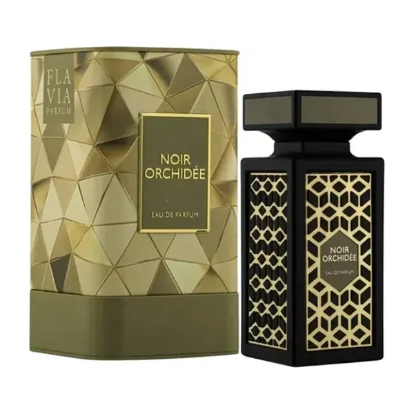 Flavia Noir Orchidee