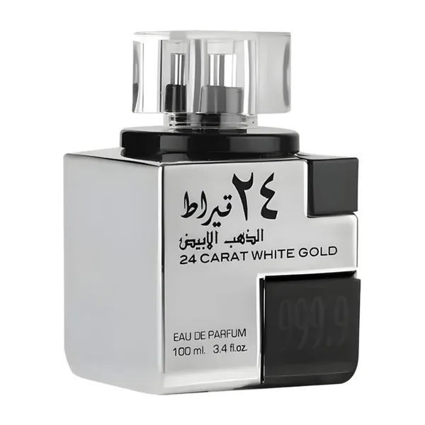 Lattafa 24 Carat White Gold